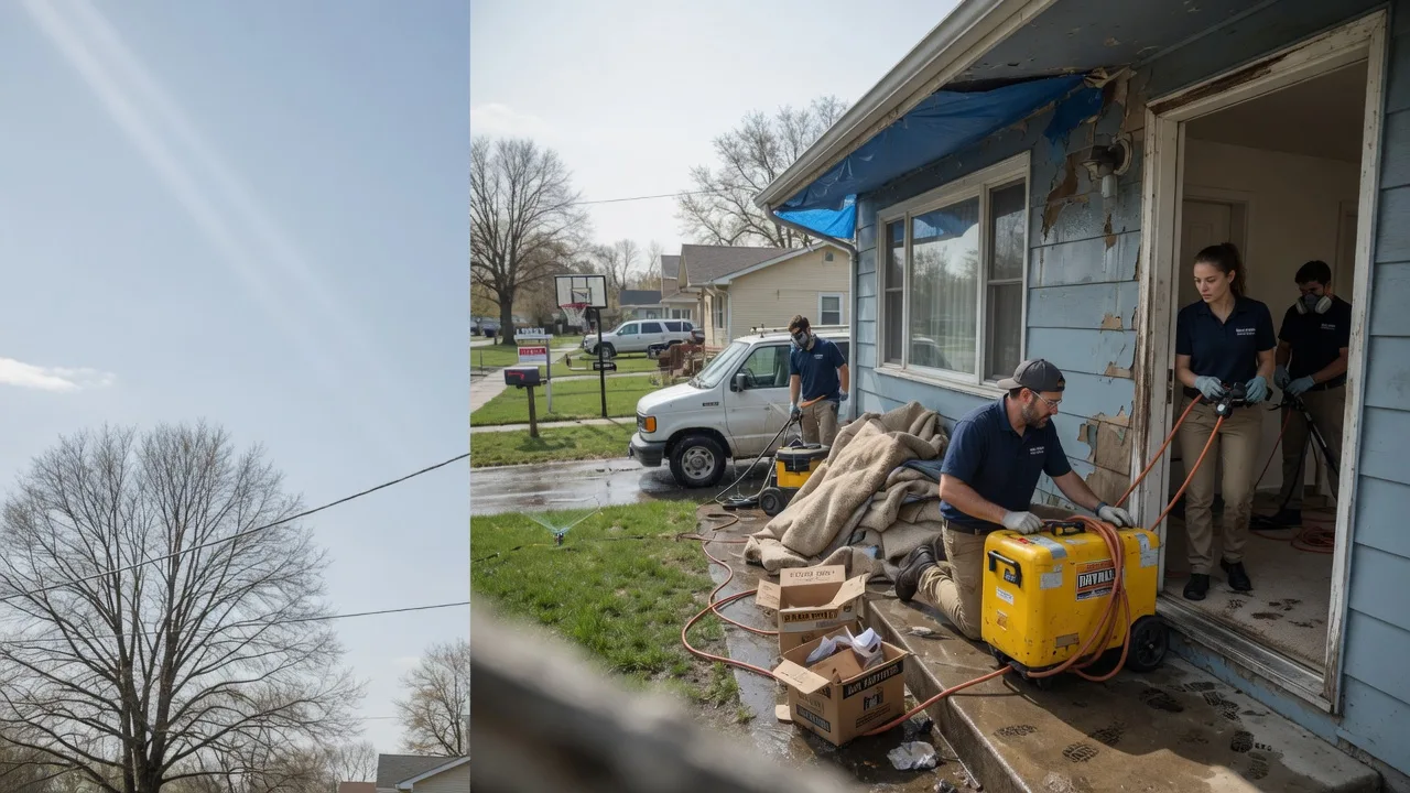 Basement Flood Cleanup in Elida, NM near me